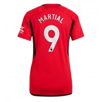 Manchester United Anthony Martial #9 Replika Hemmatröja Dam 2023-24 Kortärmad